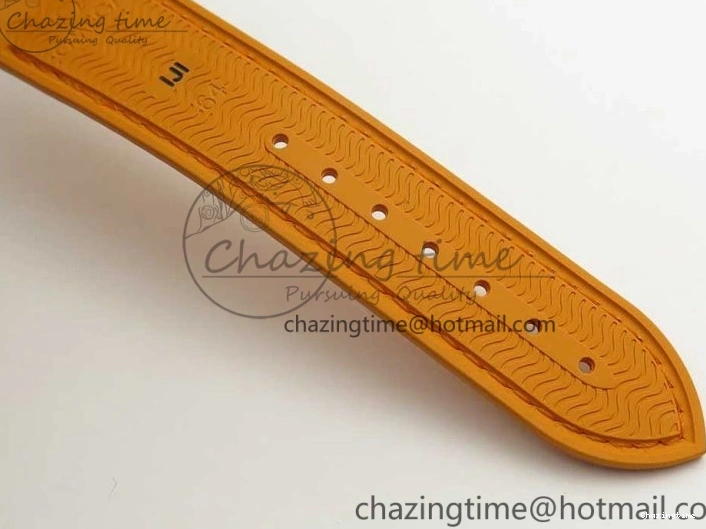 0317 Planet Ocean Professional Orange Bezel 42mm 1:1 VSF Best Edition on Orange Rubber Strap A8500 Super Clone Original 7947